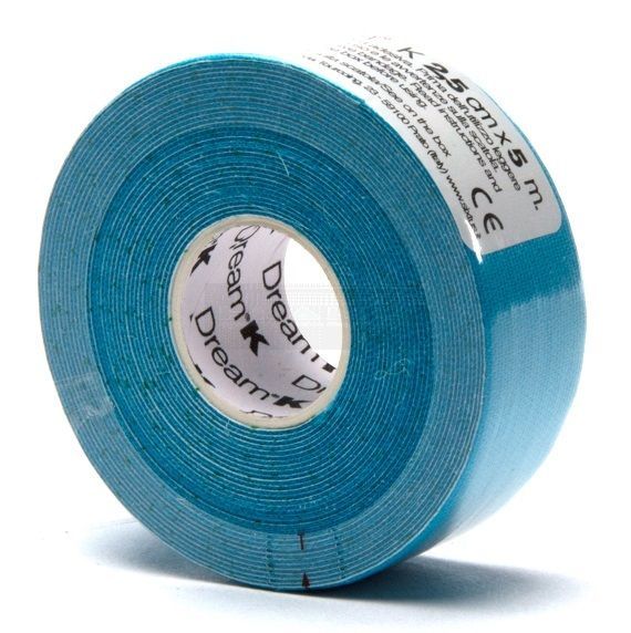 Dream K tape 2,5 cm x 5 meter blauw