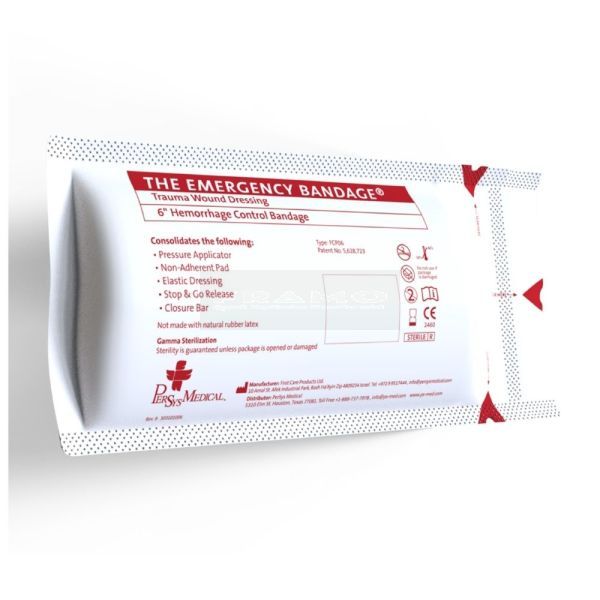 Emergency bandage - traumazwachtel steriel 15 cm x 4,5 meter verpakt