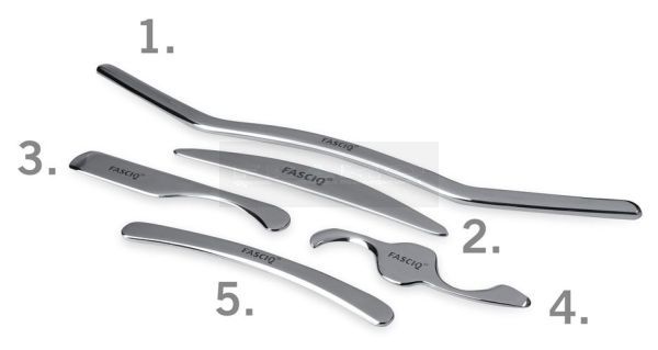 FASCIQ - IASTM Tools set small à 5 stuks