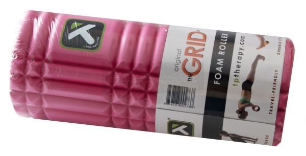 The Grid triggerpoint foam roller 33 cm roze
