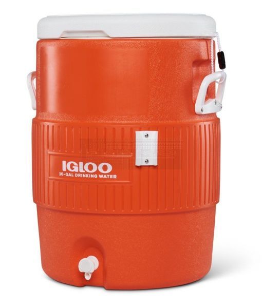 Igloo drankcontainer 38 liter 10 gallon oranje