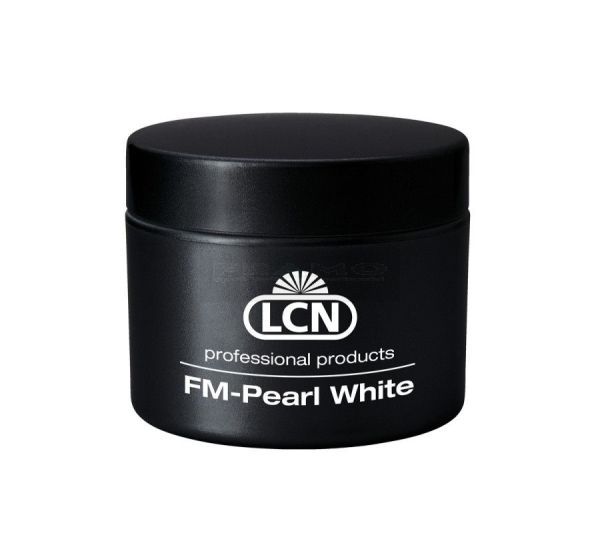 LCN FM Pearl White lichtuithardende gel (French) 10 ml