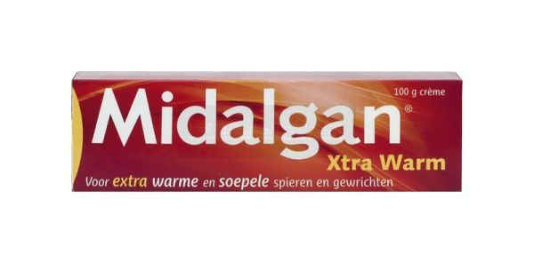 Midalgan eXtra warmte crème tube à 100 gram