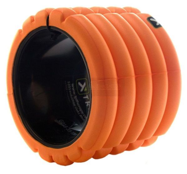 The Grid triggerpoint mini foam roller 12,7 cm oranje