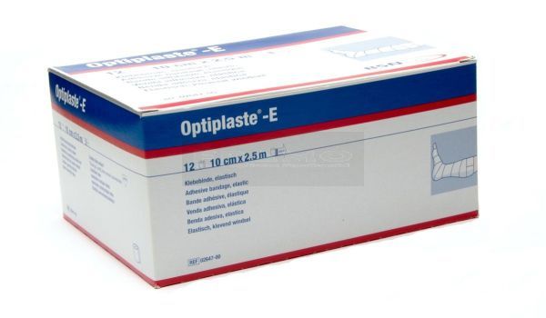 Optiplaste E 10 cm x 4,5 meter grootverpakking à 12 stuks