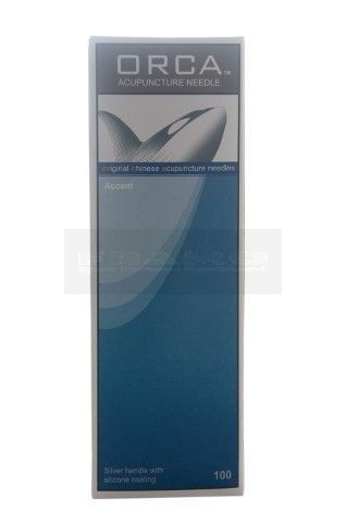 Orca Accent Silver 0,30 x 70 mm met tube à 100 stuks