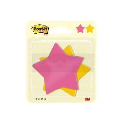 Post-it Notes 70,5 mm x 70,5 mm 2 x 75 vellen Stervorm