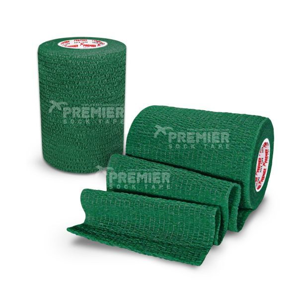 Premier socktape ProWrap sokkenbandage - kousenbandage 7,5 cm donkergroen