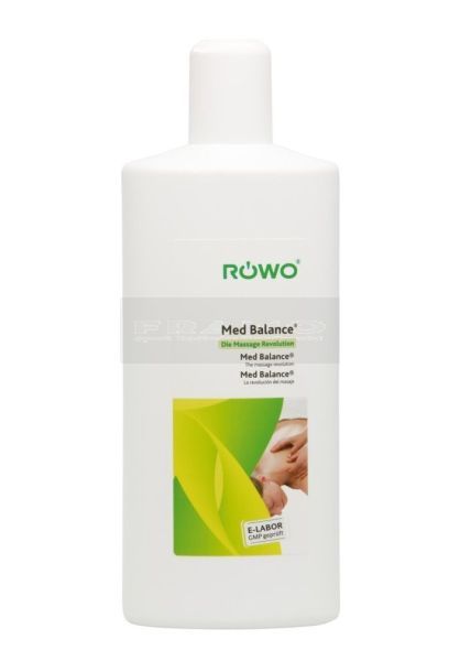 Rowo med balance massage-gel hypoallergeen 1000 ml - 1 liter oude verpakking