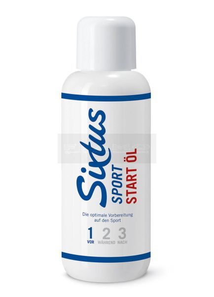 Sixtus Sixtufit sport startolie - verwarmend 500 ml