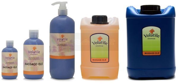Volatile vitaliteit massage olie 100 ml, 250 ml, 1000 ml, 2500 ml, 5000 ml