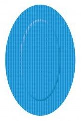 Detectaplast Hydrogel eilandpleister 68 x 43 mm à 10 stuks