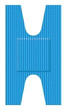 Detectaplast Premium (PU) knokkelpleister 68 x 38 mm à 50 stuks