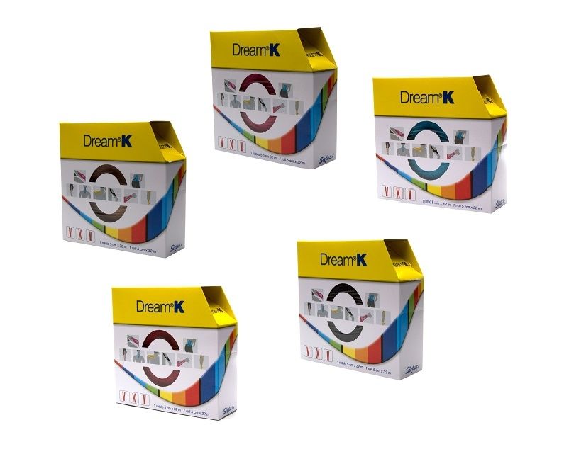 Dream K Tape Giant kinesiotape 5 cm x 32,5 meter FRAMO sport B.V. Groothandel