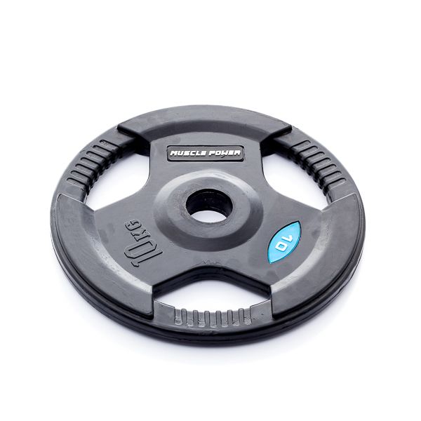 Bodypump schijf gewicht 10 kg per stuk (30 mm) aan stang