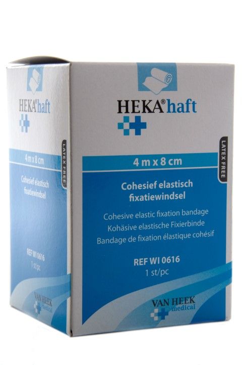 Hekahaft klevend windsel 8 cm x 4 meter