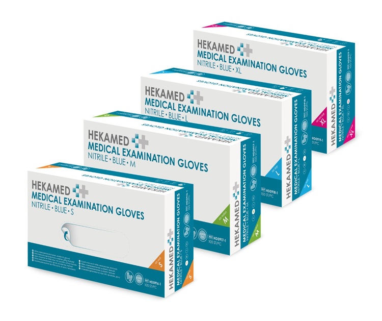 Hekamed Soft Nitrile Handschoenen