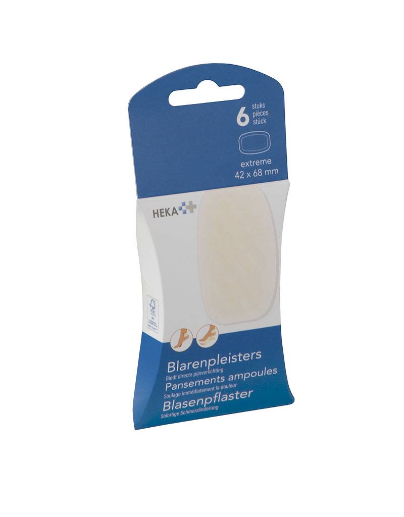 Hekaplast blarenpleister EXTREME à 6 stuks (Hiel)