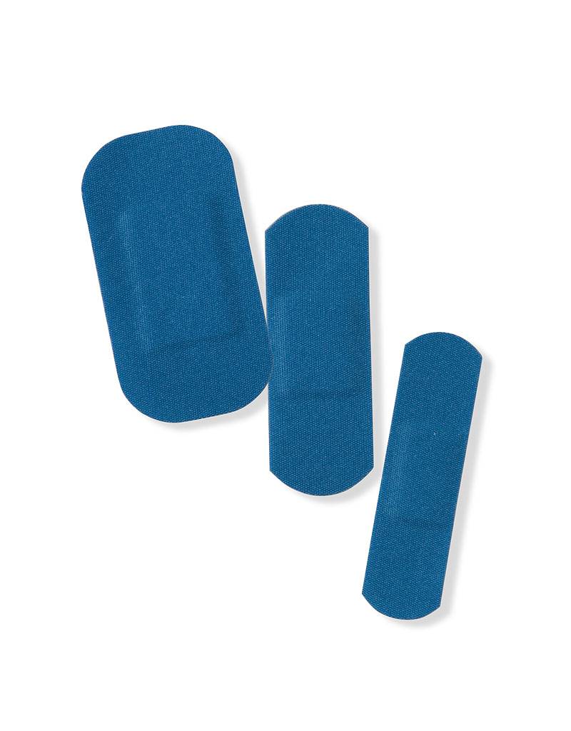 Wondpleister HACCP 72 mm x 25 mm à 25 stuks blauw los