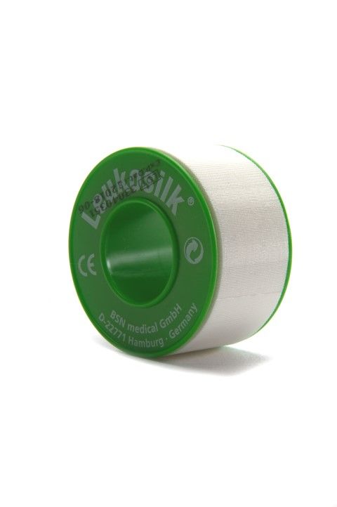 Leukosilk universele fixatiepleister 2,5 cm x 9,2 meter