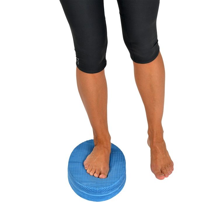 Mambo Max Balance Pad Oval blauw L37 x B22 x H6 cm