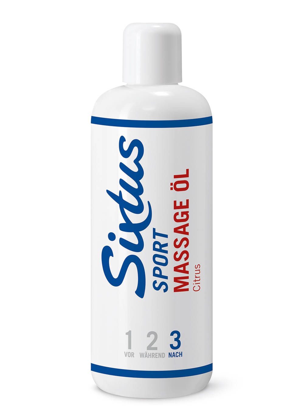 Sixtus Sixtufit massage olie citrus 500 ml - 0,5 liter