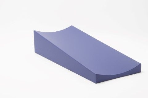 Armkussen - injectiekussen PU coating 45 x 20 x 8 - 1 cm blauw