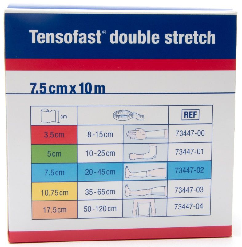 Tensogrip wit B - 6,25 cm x 10 meter Hand - pols