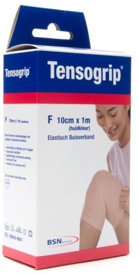 Tensogrip maat F - 10 cm x 1 meter Bovenbeen medium