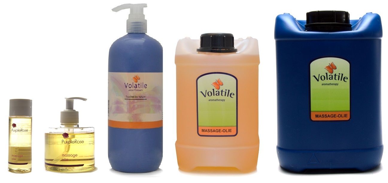 Volatile Purple Rose massageolie voor professionele en ontspannende massages