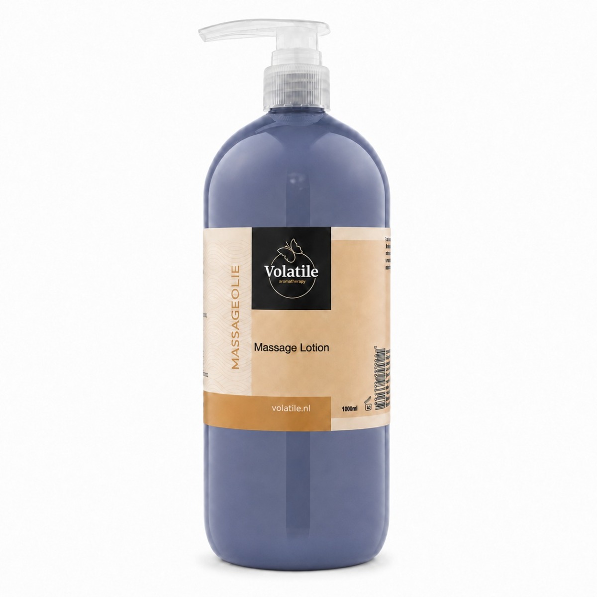 Volatile Neutrale Massage Lotion 1000 ml met transparante doseerpomp