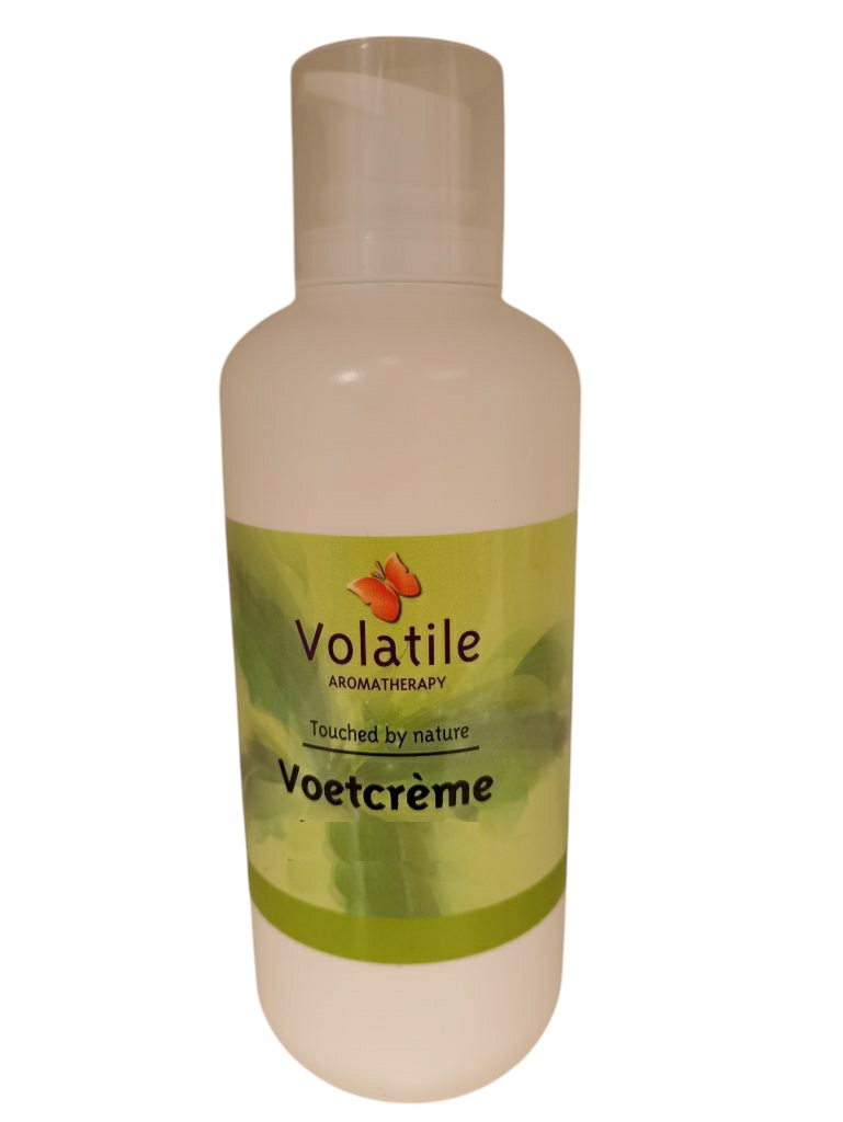 Volatile voetcrème ontspannend 500 ml voor professionele voetverzorging