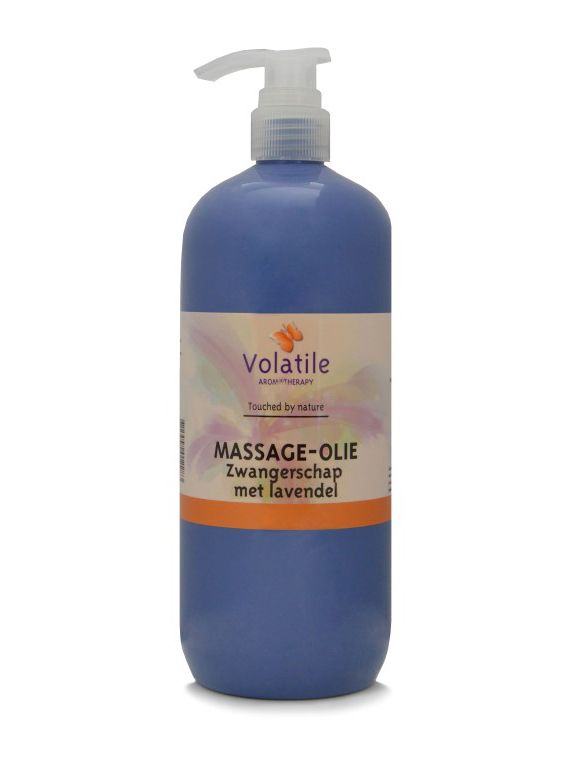 Volatile Zwangerschaps massageolie met Lavendel en Calendula 1000 ml