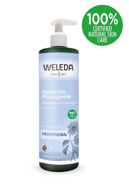 Weleda professionele voedende arnica massageolie 500 ml