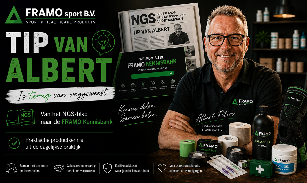 Tip van Albert is terug van weggeweest met Albert Peters en FRAMO sport B.V.
